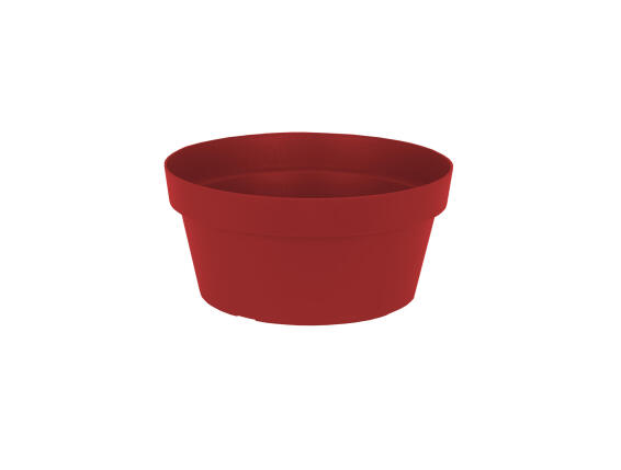 Pot, Plastic Pot, Capri Bowl Dark Dark Red, ARTEVASI, 30cm
