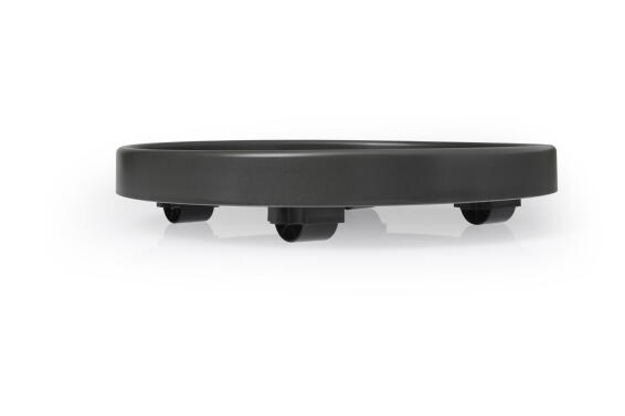 Saucer, Saucer with Wheels, Anthracite, ARTEVASI, 35cm