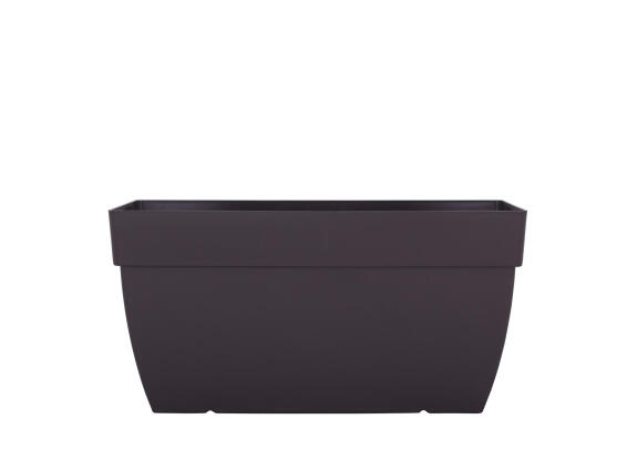 Pot, Plastic Pot, Capri Plant Box Extra Large Anthracite, ARTEVASI, 60cm