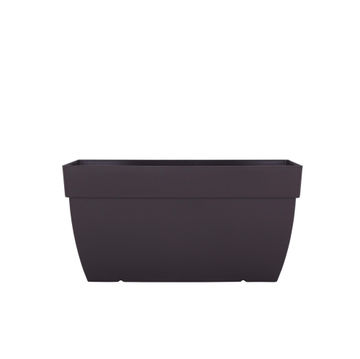 Pot, Plastic Pot, Capri Plant Box Extra Large Anthracite, ARTEVASI, 60cm