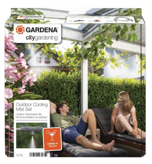 Gardena city gardening outdoor misting set