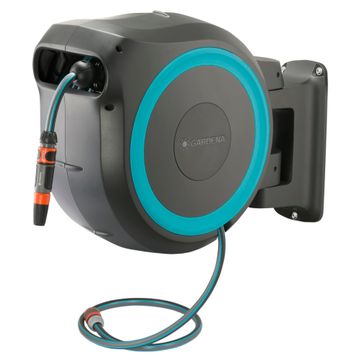 Gardena hose pipe box roll up wall mounted 30 meter