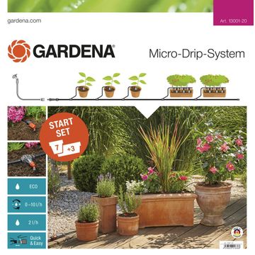 Gardena drip irrigation starter set for pots 15 meter