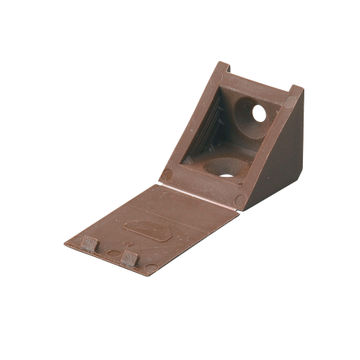 Universal corner connector brown hettich