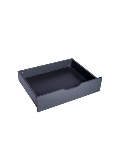 Space Home Interior Cupboard Drawer Grey H20xW80xD60cm 