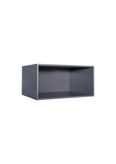 Space home cupboard grey h40xw80xd60cm