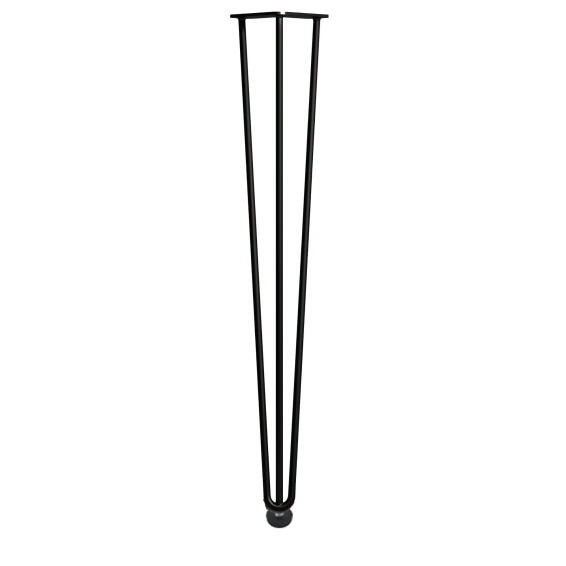 Hairpin leg black 710mm fit