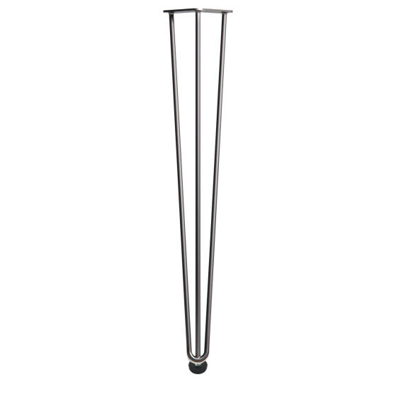 Hairpin leg brushed nickel 870mm fit