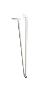 Hairpin leg white 410mm fit