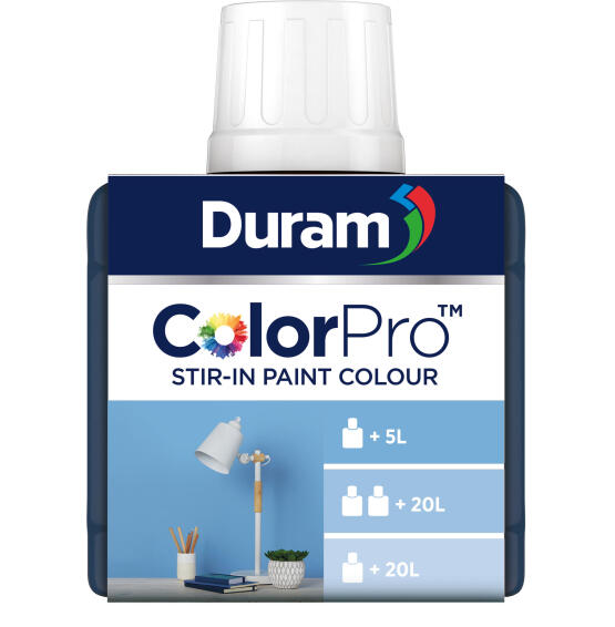 Stir-in paint colour DURAM ColorPro Lagoon 80ML