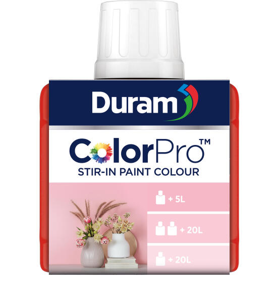 Stir-in paint colour DURAM ColorPro Rose 80ML