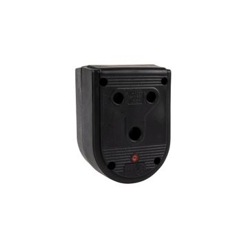 RUBBER DOUBLE JANUS COUPLER BLACK