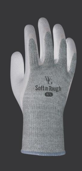 Gloves, Garden Gloves, Brown, TOPLINE, Nr9 Large
