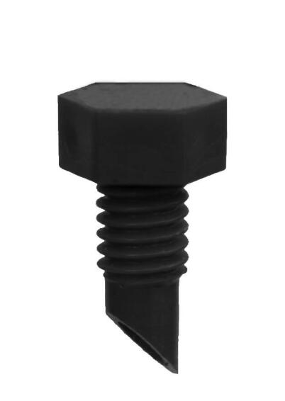 Irrigation, Micro, Screw End Plug, IDEAL, 4mm, 5 Per Pack