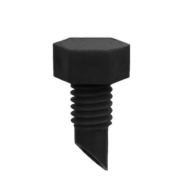 Irrigation, Micro, Screw End Plug, IDEAL, 4mm, 5 Per Pack