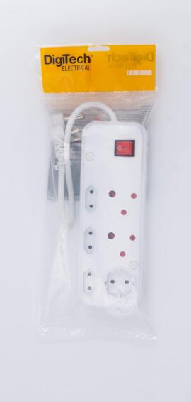 MULTIPLUG 6 WAY 2X3PIN 3X2PIN 1XSHUCKO