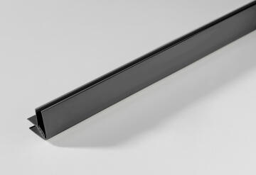 Interior Cladding Accessory PVC Angle External/Internal for 5-8mm panels Carbon-2600mm