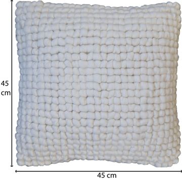 Inspire cushion evaelle cream 45x45 cm