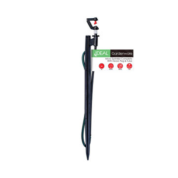 Irrigation, Micro Head 360 Spinner Peg and Tube Complete, IDEAL 450mm