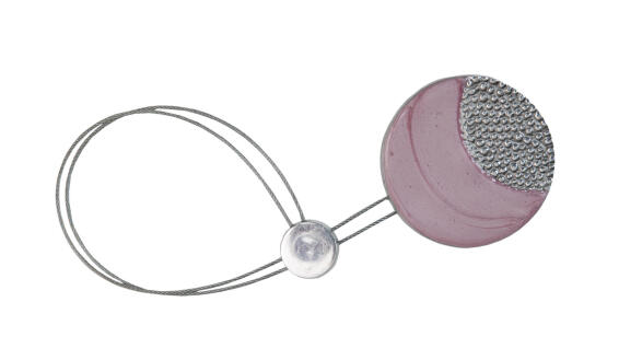 Curtain Tie Back Magnetic Pink