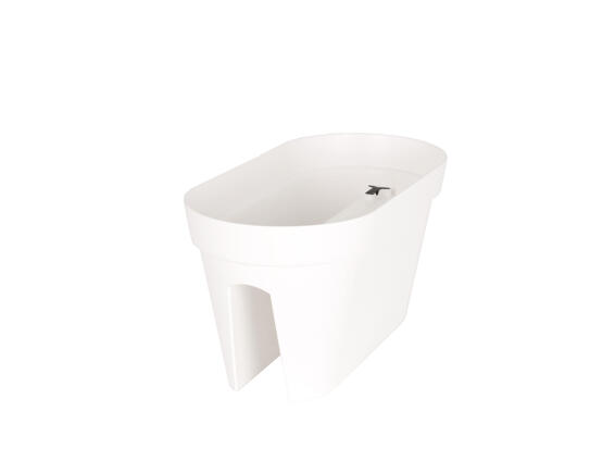 Pot, Plastic Pot, Capri Balcony Box White, ARTEVASI, 60cm