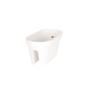 Pot, Plastic Pot, Capri Balcony Box White, ARTEVASI, 60cm