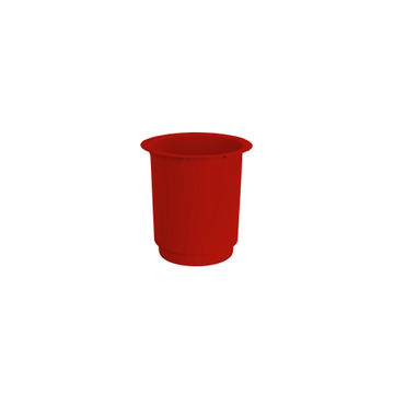 Artevasi Plastic Plant Pot Santorini Insert Dark Red 65cm