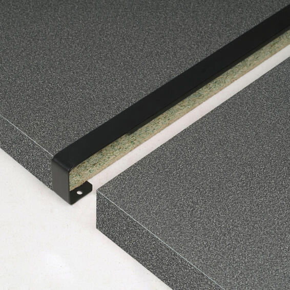 Kitchen Countertop T Joint L67Cm X W0,8Cm X H3,8Cm Black