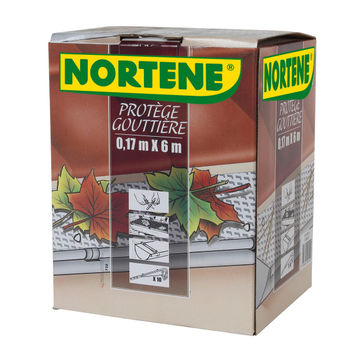 Gutter Screen, NORTENE, 17cmx6m, 15 Clips