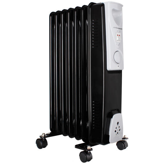 Oil Heater 7 Fin MELLERWARE Black 1500W LEROY MERLIN South Africa