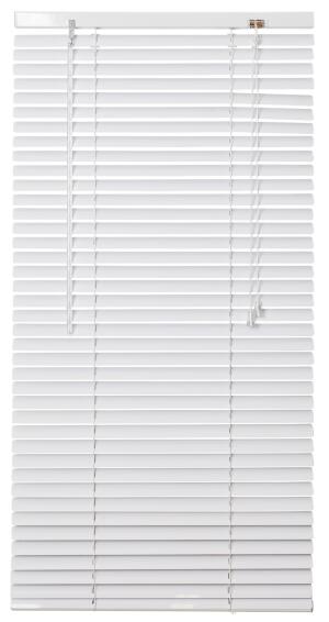 25MM ALU VENETIAN BLI WHITE 600X1600MM