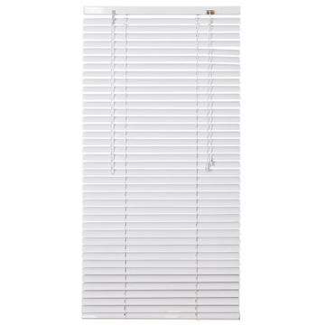 25MM ALU VENETIAN BLI WHITE 600X1600MM