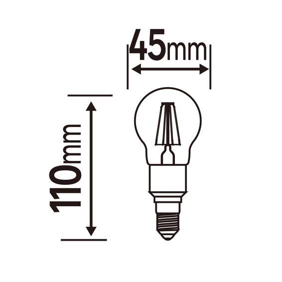 Lexman E14 G45 LED Specialist Light Bulb Warm White / Daylight 4.2W 