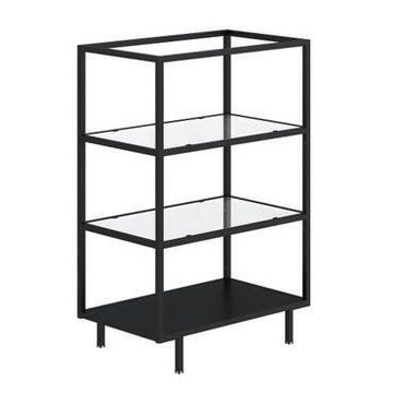 Delinia Eco Metal Frame Bottom W58Xh86.4Xd35Cm Grey