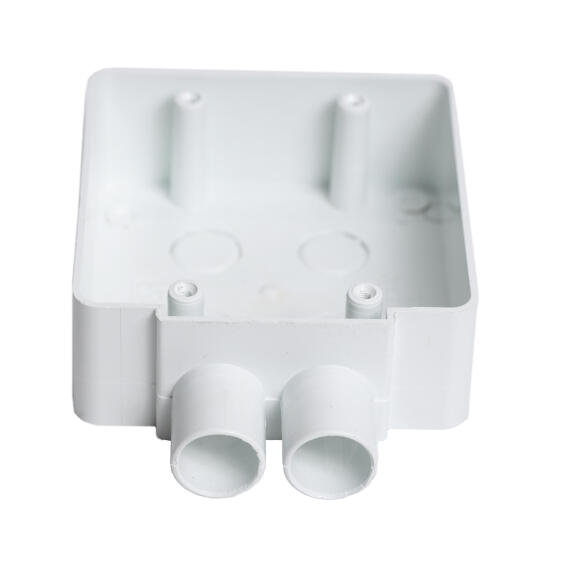 WALL BOX PVC WITH SPOUT 100X100