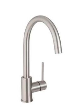 Kitchen tap brushed nickel DELINIA Loa