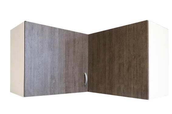 Kitchen Cupboard Wall C0Ner 2 Door Sprint Darkwood L100Xh58Xd100Cm