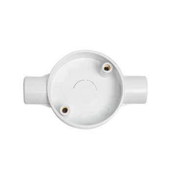 2 WAY BOX PVC 20MM
