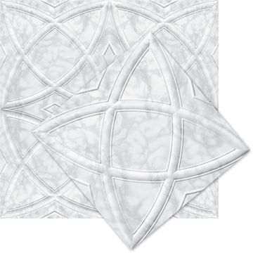 Ceiling Tile 2000 Silver 50X50cm 2sqm