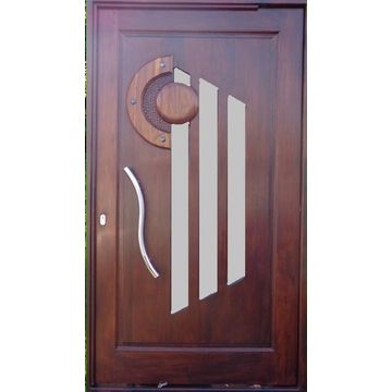 Pivot door hardwood with frame prehung left hand opening W1200mm x H2100mm
