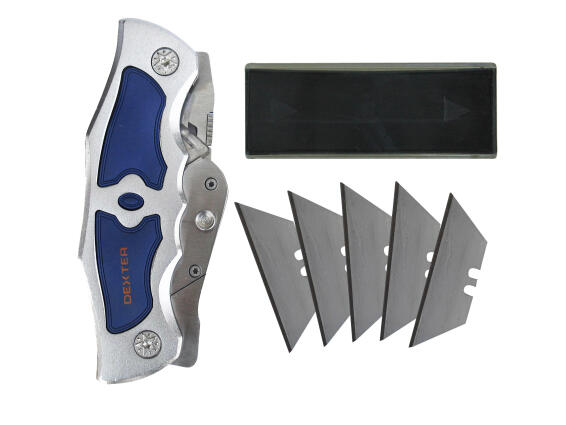 Pocket knife 2-way foldable DEXTER 110mm 5 pieces