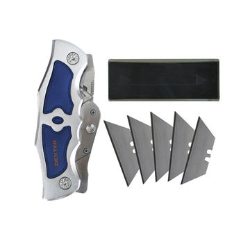 Pocket knife 2-way foldable DEXTER 110mm 5 pieces