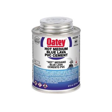 PVC CEMENT HOT MED BLUE LAVA OATEY 237ML