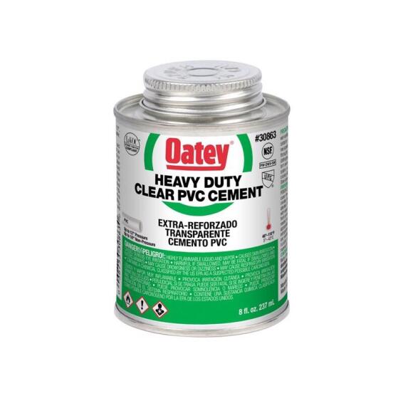 PVC CEMENT HEAVY DUTY CLEAR OATEY 237 ML