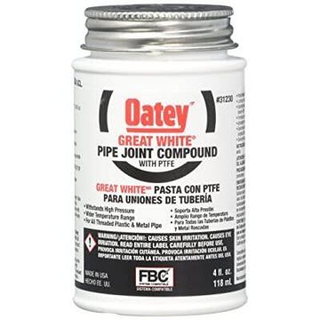 PIPE JOINT COMPOUND PTFE WHITE 118ML