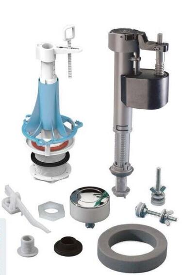 Close couple T/push flush lite water valve