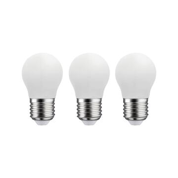 3PK LED FIL P45 E27 3.4W 470LM 2700K MLK