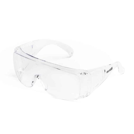 SAFETY SPECTACLE WRAP AROUND CLEAR