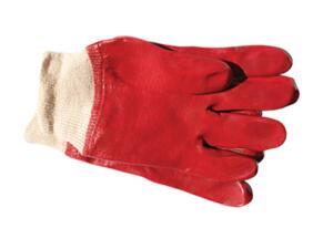 GLOVES PVC KNITWRIST 50MM