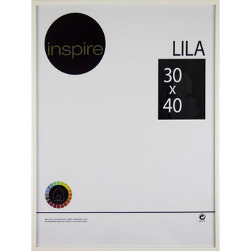 Inspire lila white 30x40cm